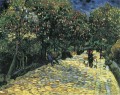 Campo cerrado con campesino 2 Vincent van Gogh